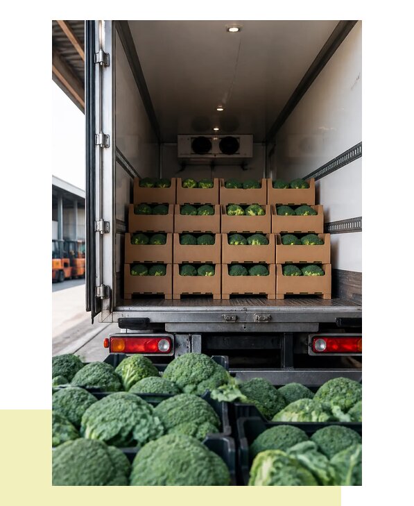 Перевозка брокколи в Кызыл с соблюдением температурного режима